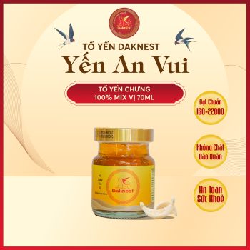 Tổ yến chưng sẵn 100% mix vị hủ 70ml