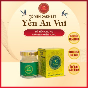 Tổ yến chưng đường phèn hũ 70ml