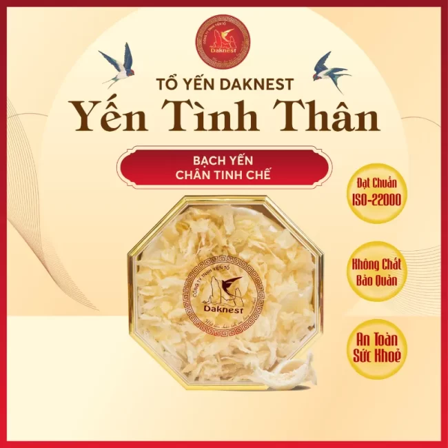 Bạch yến chân yến tinh chế