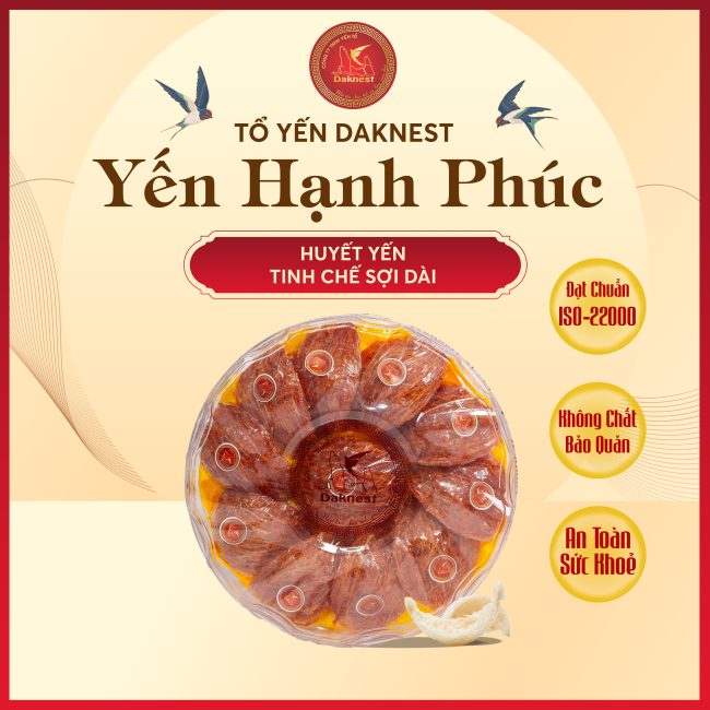 Huyết yến tinh chế sợi dài hộp 50g - 100g