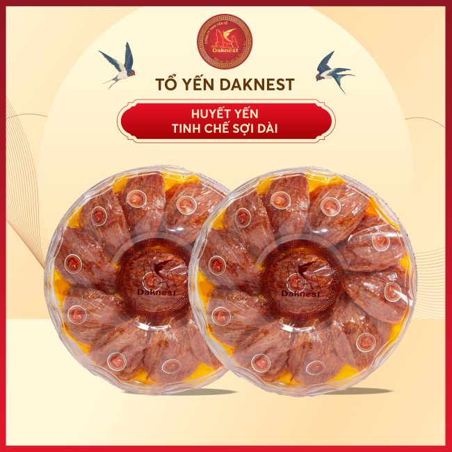 Huyết yến tinh chế sợi dài hộp 50g - 100g